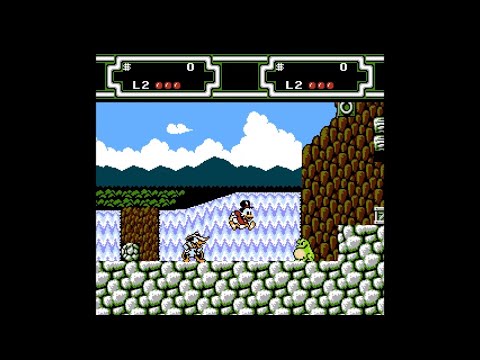 NES Game: DuckTales 2 (1993 Capcom) Two Players hack
