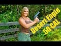ONE GIRL SHOOTING The DESERT EAGLE 50 CAL BEAST For The FIRST TIME Shooting The DESERT EAGLE