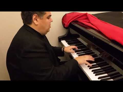 Arcadi Volodos talking and playing piano