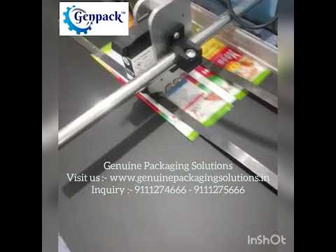 High Speed Friction Feeder for pouches cartons labels | Automatic Feeder conveyor with TIJ Printer