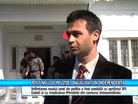 Post nou de poliție, înaugurat în Independența
