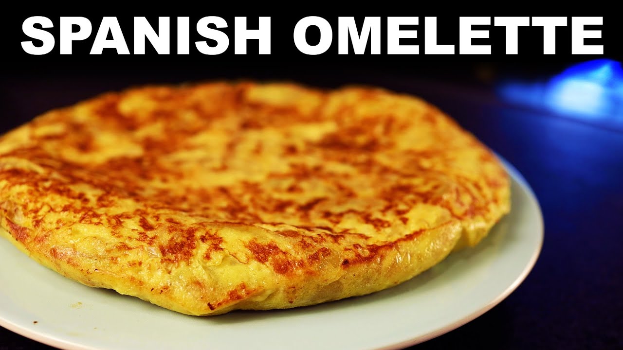 Spanish omelette traditional and modernized