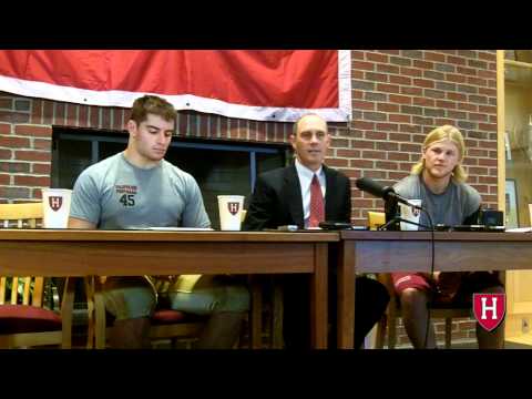 Harvard Football vs. Princeton Postgame Press Conference - Oct. 22, 2011