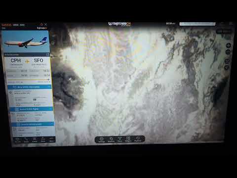 MongoTV_9300 - LEGER MED FLIGHTRADAR24 - Del 114 - SAS - Copenhagen-San Francisco - 8.820 Km