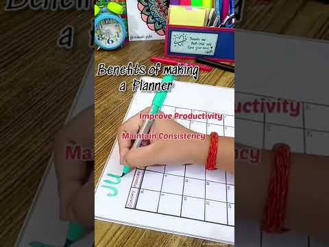 Monthly Planner || Benefits ✨