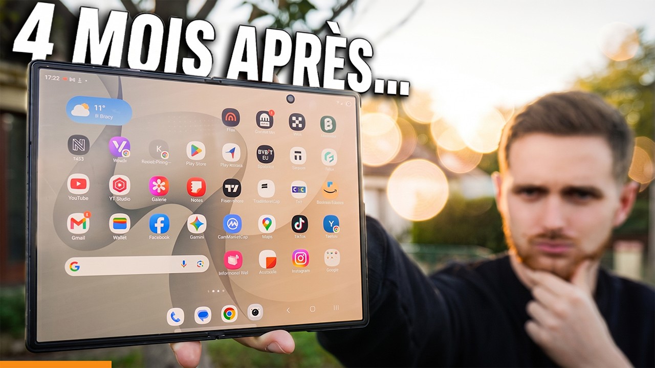 Samsung Galaxy Z Fold 8 : La Vérité après 4 Mois !