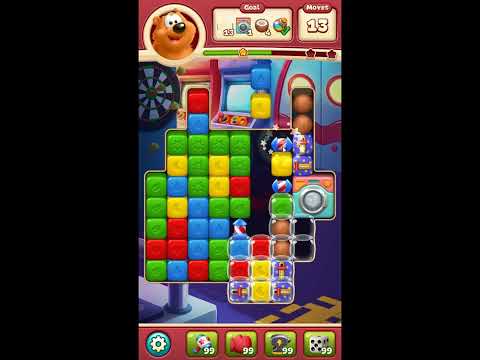 Toon Blast Level 6428 - NO BOOSTERS 🐻🐺🐱 | SKILLGAMING ✔️