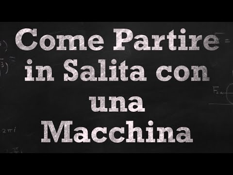 COME PARTITE IN SALITA | CON UNA MACCHINA | BOBBI