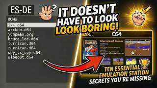 10 ES-DE SECRETS You're Missing!