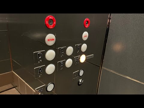 SUPER EPIC RARE Dover Traction Elevators @ The Carlson Center Parking Ramp in Minnetonka, MN