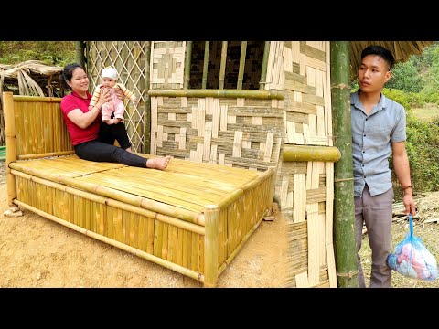 FULL VIDEO: 14-Year-Old Single Mother Builds Bed With Bamboo, Fearful When Ex-Husband Finds The Farm