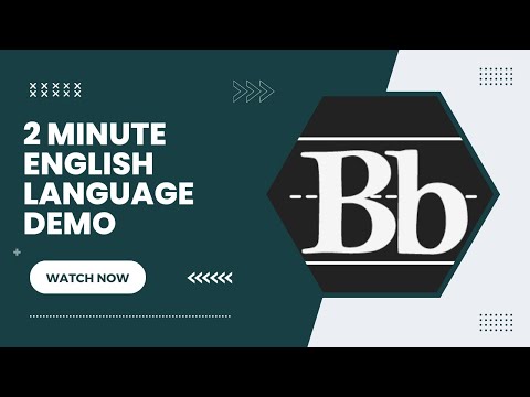 English Language Demo | General English Language Course |Dictionary English | Learn English Speaking