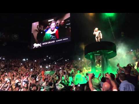Conor McGregor UFC 189 walk out