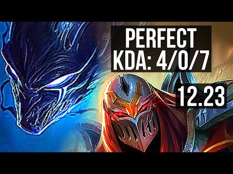 NOCTURNE vs ZED (JNG) | 4/0/7, 2.1M mastery, 300+ games | EUW Master | 12.23