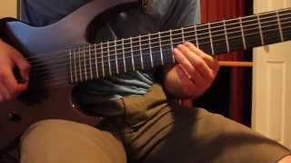 Meshuggah - Sub levels | Guitar &amp; Solo Cover by Tyler Nassiri