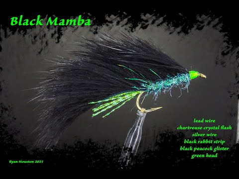 FLY TYING THE BLACK MAMBA WITH RYAN HOUSTON