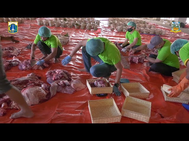 Pemkot Jaksel Sembelih 59 Hewan Kurban