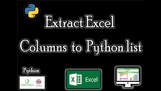 How to Convert Excel columns to python lists using pandas library|Pandas |Numpy |Data #datascience