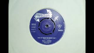 Psych Pop - BILLY J KRAMER - Town Of Tuxley Toymaker Pt 1 - REACTION 591014 UK 1967 Bee Gees Toytown