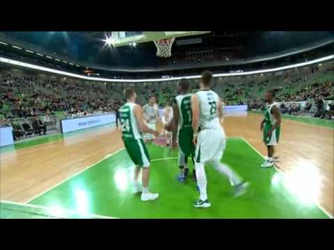 Union Olimpija - Krka 73:67 (26. krog, Liga ABA, 21.3.2015) - Highlights
