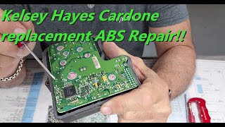 Kelsey Hayes /cardone Reman ABS Module repair - Multiple vehicles! ABS light on - diagnostics of ABS