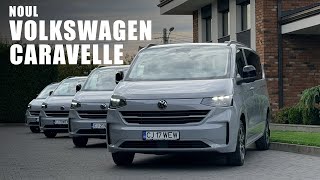 Prezentare video VW Caravelle 8+1 locuri 2025 automat