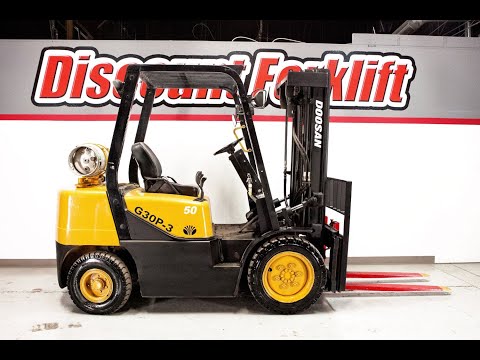 DOOSAN G30E-3 6,000lb LP (Propane) #0446 - Forklift for Sale