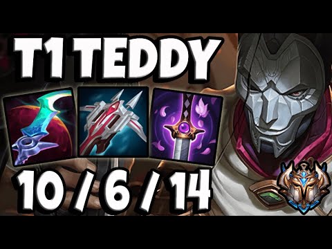 T1 Teddy Jhin ADC vs Ezreal - Lol Korea Challenger Patch 11.17 ✅