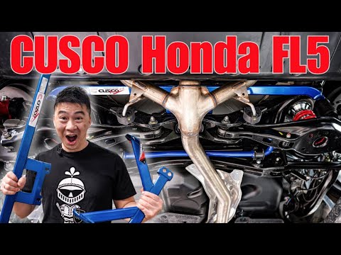 FL5 Cusco Power Brace and Sway Bars