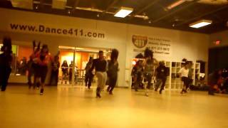 Dancing to Cherlise Hollyhood at dance 411