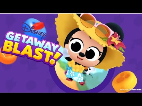 Disney Getaway Blast! - Surf Shack Levels 9-19 with Minnie Mouse