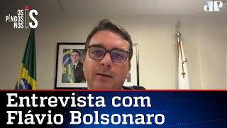 EXCLUSIVO: Flávio Bolsonaro conversa com ‘Os Pingos nos Is’