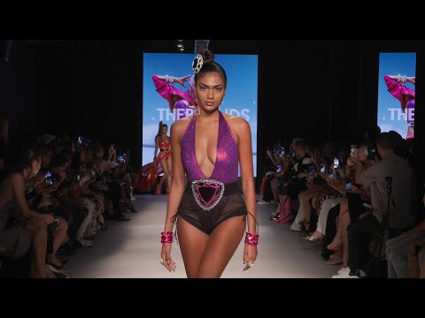 Red-Carpet-to-Beach Shining by Blonds, Miami Paraiso Spring/Summer 2024 | FashionTV | FTV