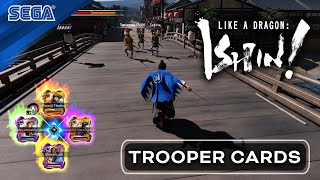 Like a Dragon: Ishin! | Trooper Cards Overview