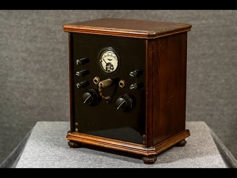 1931 Vintage Handmade Double-Button Carbon Mic Power Supply and tube preamp-SOLD!