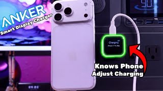 Anker Smart Display Charger: Smart Display Keeps Tabs On Phone Charge!