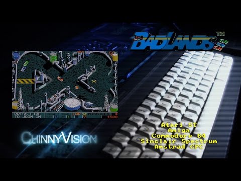 ChinnyVision - Ep 150 - Badlands - Atari ST, Amiga, C64, Spectrum, Amstrad CPC