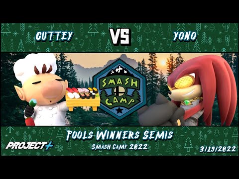 Smash Camp 2022 (Pools WS): Yono (Knuckles) vs guttey (Olimar)