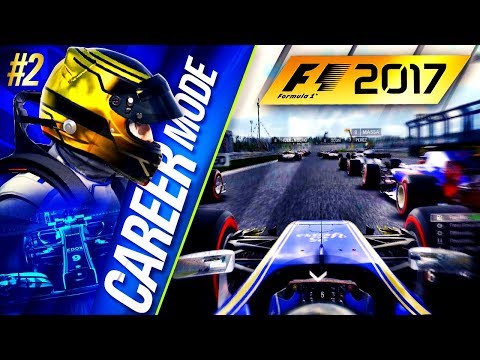 F1 2017 CAREER MODE PART 2: THANK YOU SAFETY CAR