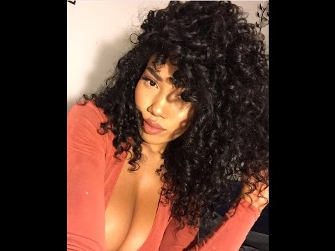 Quick easy Bounce Curl wash n go tutorial.