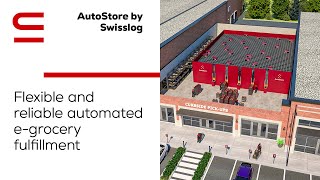 AutoStore System by Swisslog: Automated E-grocery Fulfillment