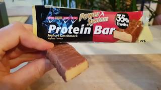 Power System Protein Bar 35 % Joghurt - Testvideo