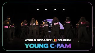 YOUNG C FAM | 1st Place Junior Team Division | World of Dance Belgium 2024 | #WODBE24