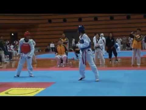 Taekwondo Kenjukai Open Semi Final 68kg