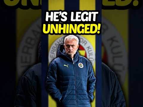 Jose Mourinho’s Fenerbahce CHAOS! 😳