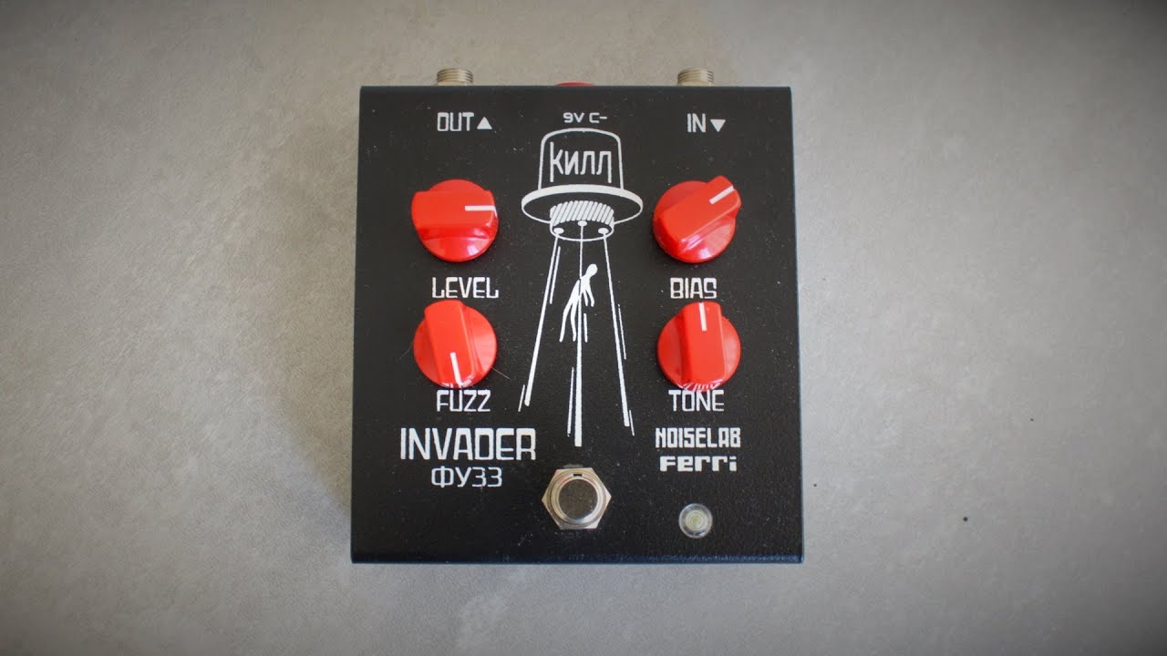 Noiselab & Ferri Custom Fx - Invader Fuzz demo