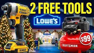 Lowe’s Holiday CLEARANCE — Buy 1, Get 2 FREE?!