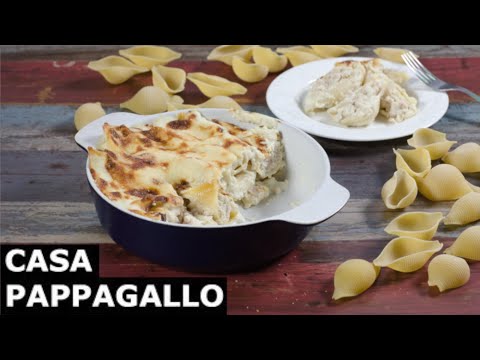 Conchiglioni stuffed with cooked ham and ricotta S3 - P29