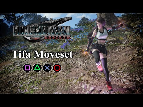 【Final Fantasy VII Rebirth】Tifa's Moveset | Abilities, Skills & Limit Breaks Showcase