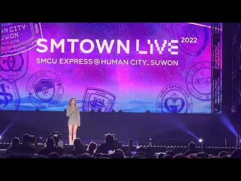 20220820 SMTOWN LIVE CONCERT IN SUWON (BoA - MENT)